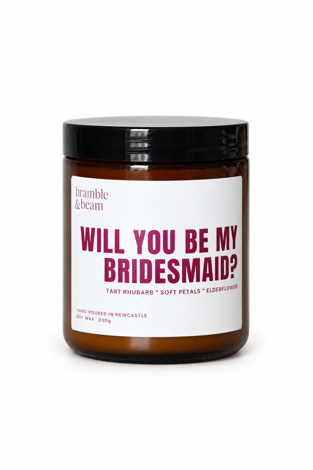 Bridesmaid Candle