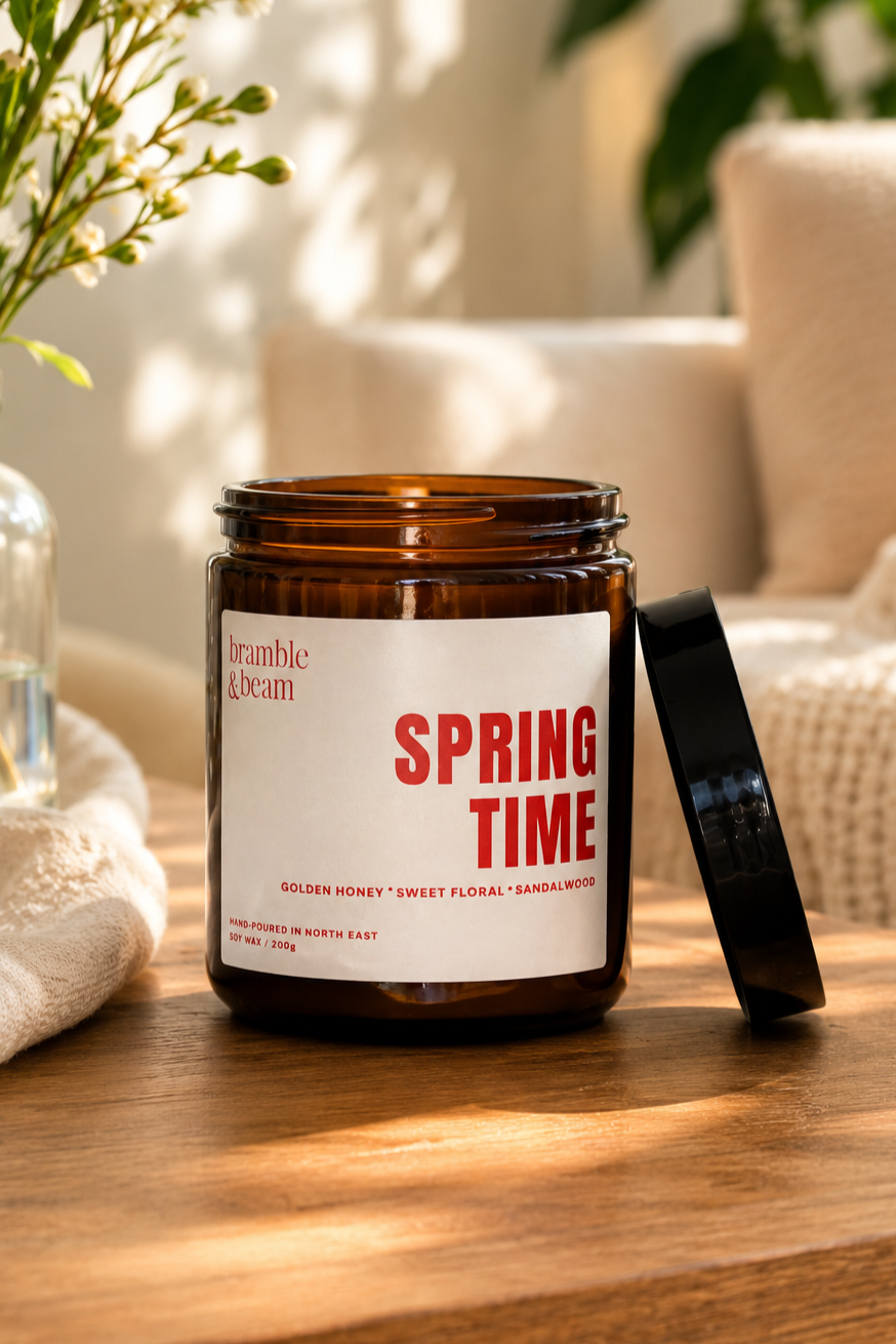 Spring Time candle