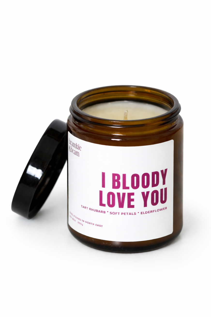 I Bloody Love You Candle